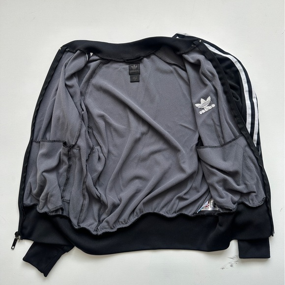 Adidas Zip-Up Active Sweater - Black/White - Lightweight- Size: Large - Picture 6 of 9